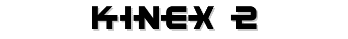 Kinex 2 font